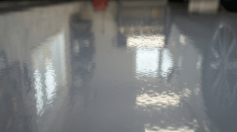 Solid color epoxy